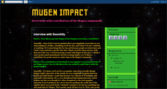 Desktop Screenshot of mugenimpact.blogspot.com
