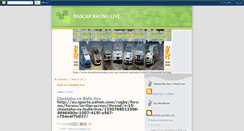 Desktop Screenshot of live-nascar-racing.blogspot.com