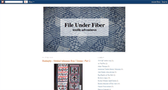 Desktop Screenshot of fileunderfiber.blogspot.com