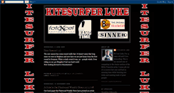 Desktop Screenshot of kitesurferluke.blogspot.com