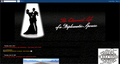 Desktop Screenshot of diplomaticspouselife.blogspot.com