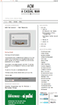 Mobile Screenshot of acasualman.blogspot.com