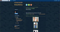 Desktop Screenshot of correct-moda.blogspot.com