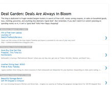 Tablet Screenshot of dealgarden.blogspot.com