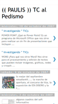 Mobile Screenshot of pau-tcalpedismo.blogspot.com