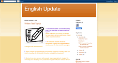 Desktop Screenshot of englishupdatespot.blogspot.com