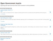 Tablet Screenshot of opengovaustin.blogspot.com