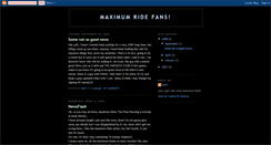 Desktop Screenshot of maximumfans.blogspot.com