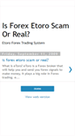 Mobile Screenshot of is-forex-etoro-scam-or-real.blogspot.com