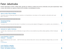 Tablet Screenshot of fatorjabuticaba.blogspot.com