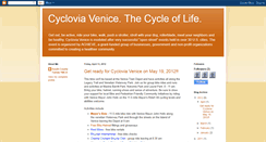 Desktop Screenshot of cycloviavenice.blogspot.com