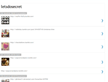 Tablet Screenshot of letsdosecret.blogspot.com