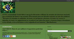 Desktop Screenshot of comunidade-verde-oliva.blogspot.com