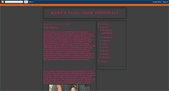 Desktop Screenshot of mnmsareamazing.blogspot.com
