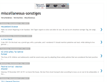Tablet Screenshot of miscellaneous-sonstiges.blogspot.com