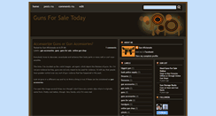 Desktop Screenshot of gunsforsaletoday.blogspot.com