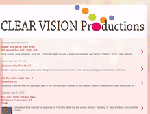 Tablet Screenshot of clearvisionproduction.blogspot.com