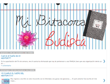 Tablet Screenshot of mibitacorabudista.blogspot.com