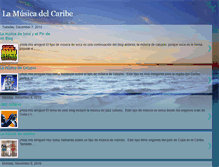 Tablet Screenshot of lamusicadelcaribe.blogspot.com