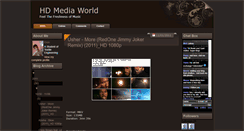 Desktop Screenshot of hdmediaworld.blogspot.com