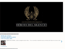 Tablet Screenshot of heroesdelsilenciolive.blogspot.com