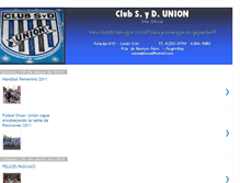 Tablet Screenshot of clubuniondelanus.blogspot.com