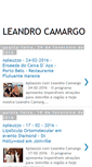 Mobile Screenshot of leandrocamargojornalista.blogspot.com