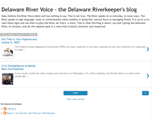 Tablet Screenshot of delawarerivervoice.blogspot.com