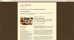Desktop Screenshot of goosethemarket.blogspot.com