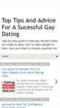 Mobile Screenshot of gaydatinginformation.blogspot.com