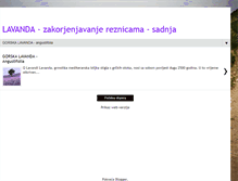 Tablet Screenshot of gorska-lavanda.blogspot.com