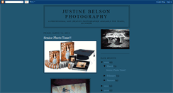 Desktop Screenshot of justinebelsonphotography.blogspot.com
