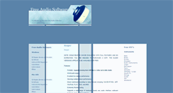 Desktop Screenshot of freeaudiosoftware.blogspot.com