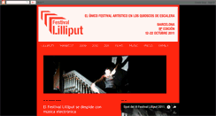 Desktop Screenshot of festivallilliput2011.blogspot.com