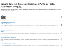 Tablet Screenshot of escuela-bateroz.blogspot.com