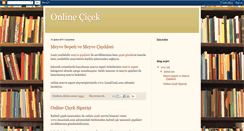 Desktop Screenshot of onlinecicek.blogspot.com