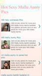 Mobile Screenshot of hot-sexy-aunty-pics.blogspot.com