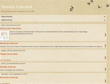 Tablet Screenshot of historiauniversal123.blogspot.com