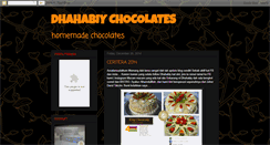 Desktop Screenshot of chocolatesdhahabiy.blogspot.com