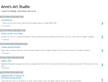 Tablet Screenshot of annesartstudio.blogspot.com