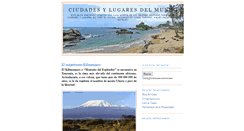 Desktop Screenshot of ciudadesylugares.blogspot.com