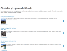 Tablet Screenshot of ciudadesylugares.blogspot.com