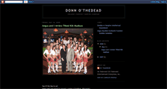 Desktop Screenshot of donn-othedead.blogspot.com