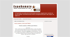 Desktop Screenshot of anunciosexporemate.blogspot.com