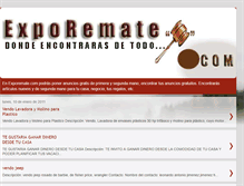 Tablet Screenshot of anunciosexporemate.blogspot.com