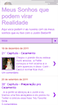 Mobile Screenshot of meussonhosquepodemvirarrealidade.blogspot.com