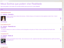 Tablet Screenshot of meussonhosquepodemvirarrealidade.blogspot.com