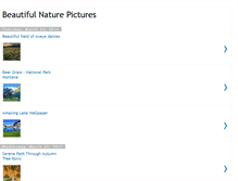 Tablet Screenshot of beautiful-nature-pictures.blogspot.com