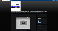 Desktop Screenshot of laser-sounds.blogspot.com