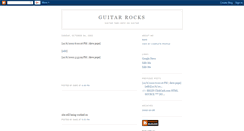 Desktop Screenshot of guitarrocks.blogspot.com